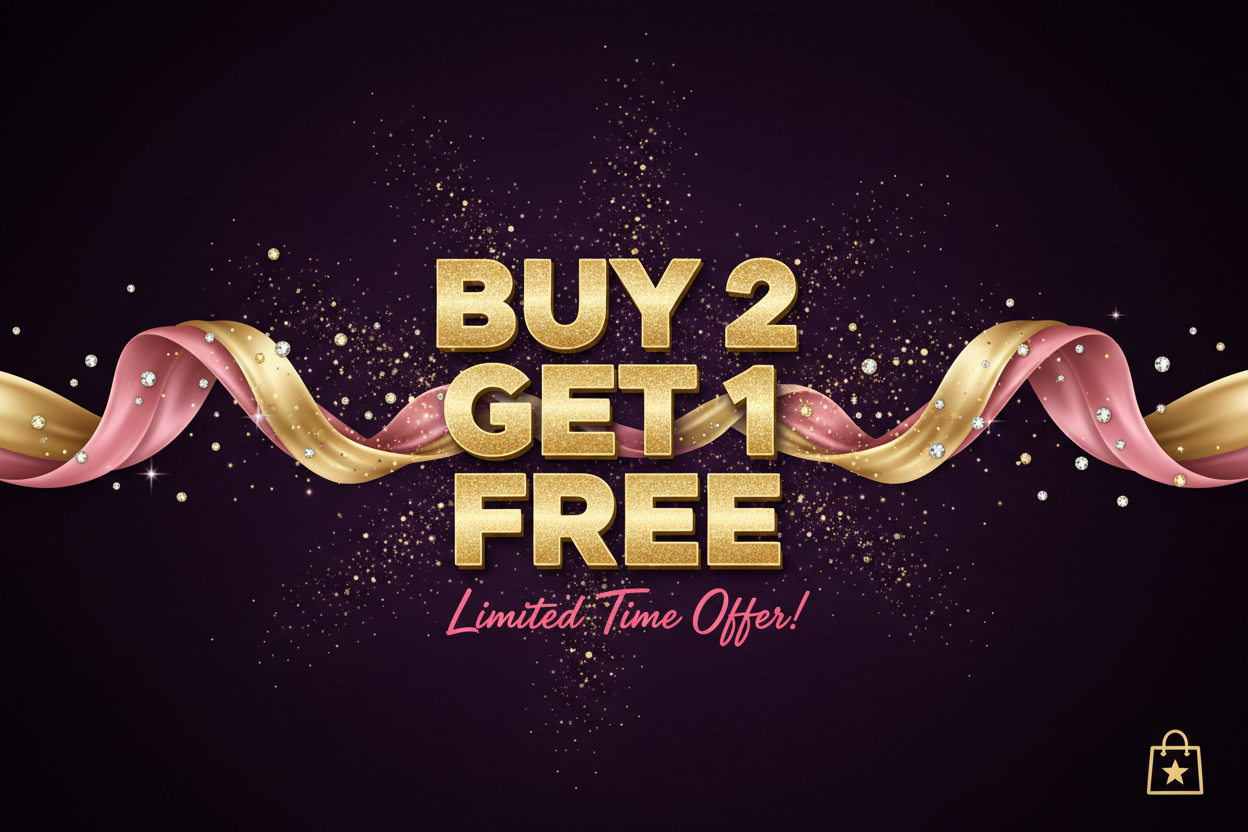 Buy 2 Get 1 Free