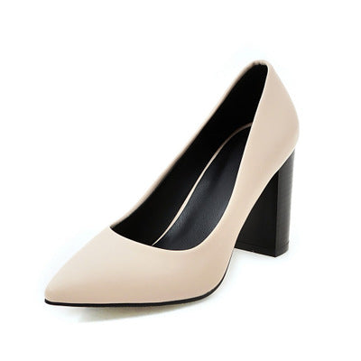 High heel ladies shoes