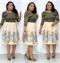 Women Fashion Dress Ladies Big Size Dresses