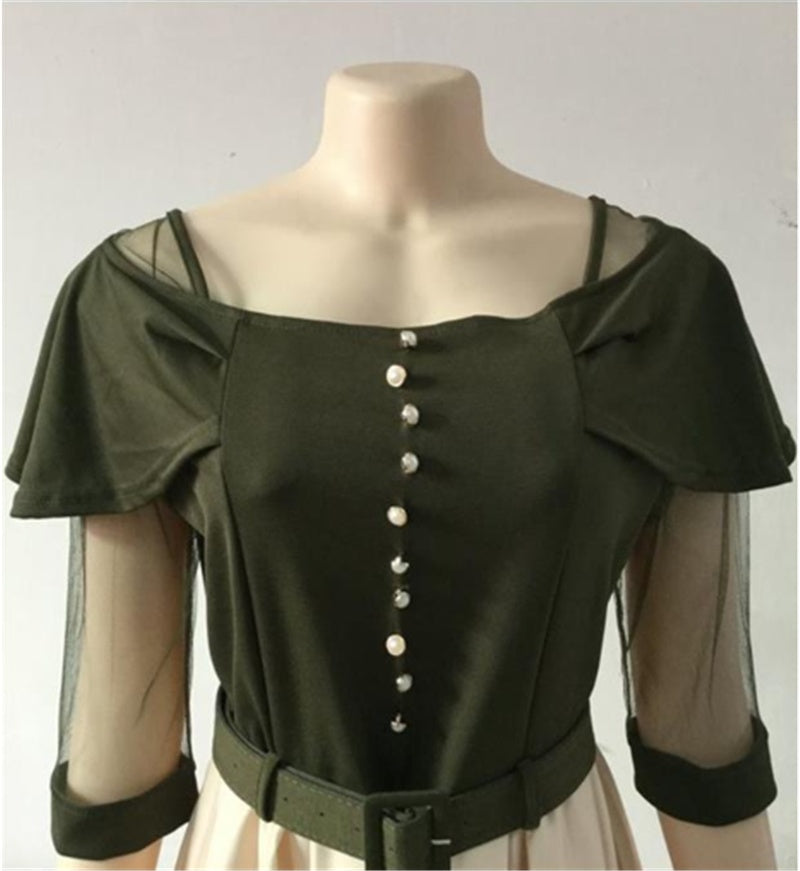 Women Fashion Dress Ladies Big Size Dresses