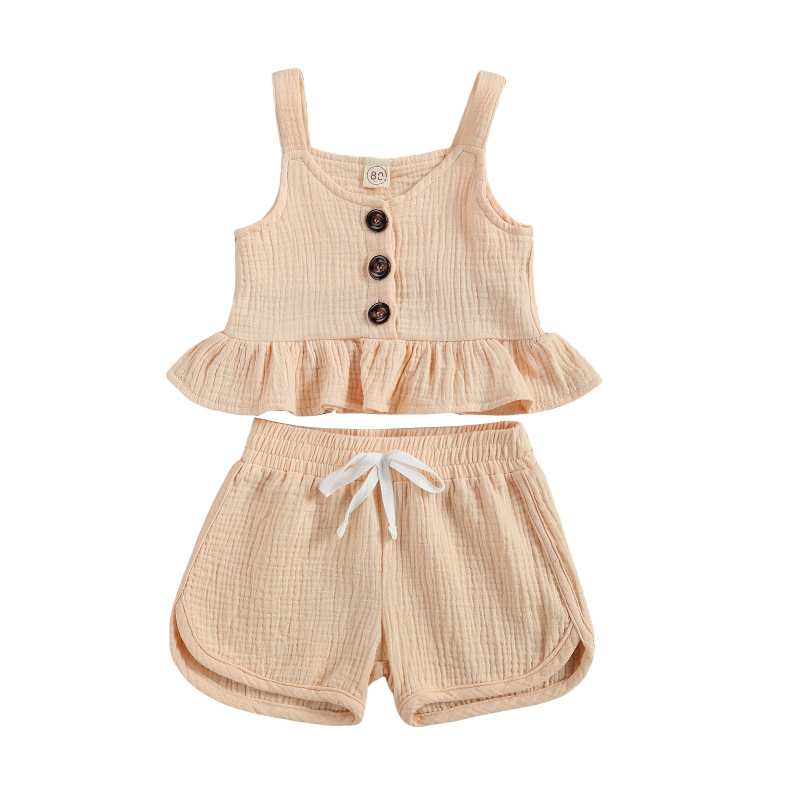Two piece four color Sling With Double Zou Cloth