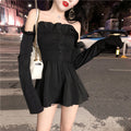 Women's Clothing Korea Fashion Chic Autumn New A-Line Ladies