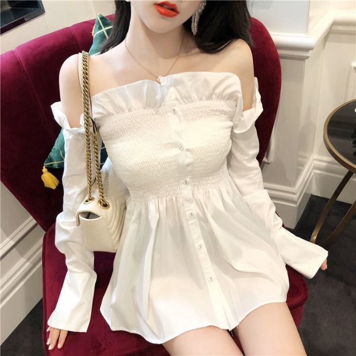Women's Clothing Korea Fashion Chic Autumn New A-Line Ladies