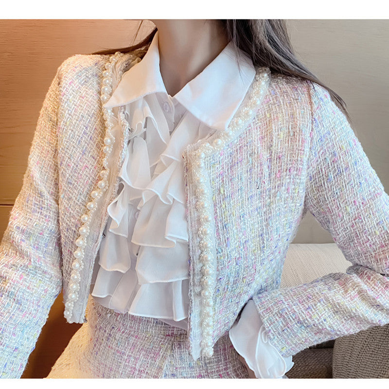Autumn and Winter New Small Fragrance Style Ladies Fashion Jacket