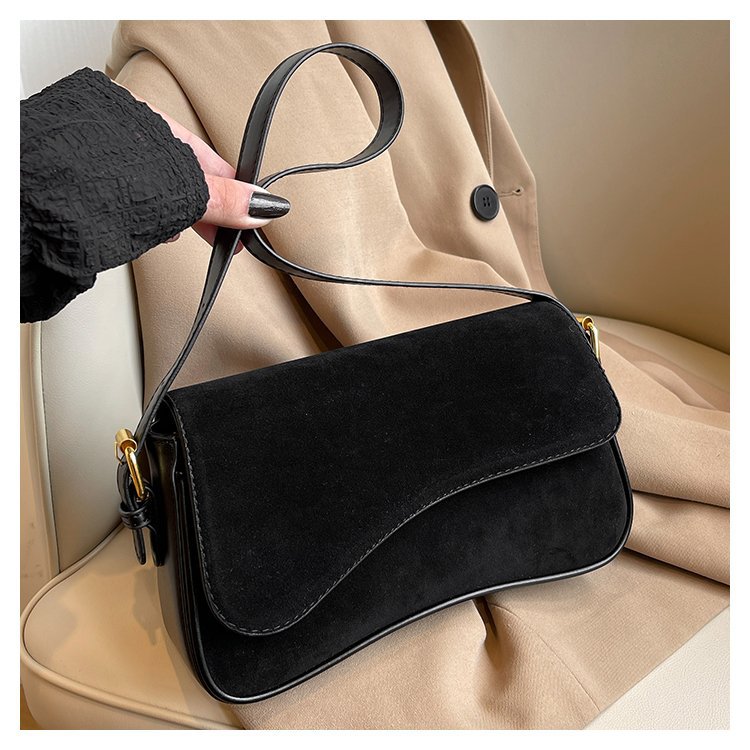 Retro Matte Shoulder Bag For Women