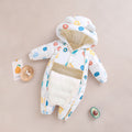 Jumpsuit Winter Fleece-lined Thickening Outdoor Clothes Outwear New Year Clothes