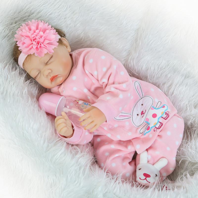 Simulation Soft Plastic Cute Cloth Body Doll Creative Gift