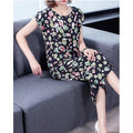 Women Wear Polka Dot Loose Fashion Breathable Cotton Silk