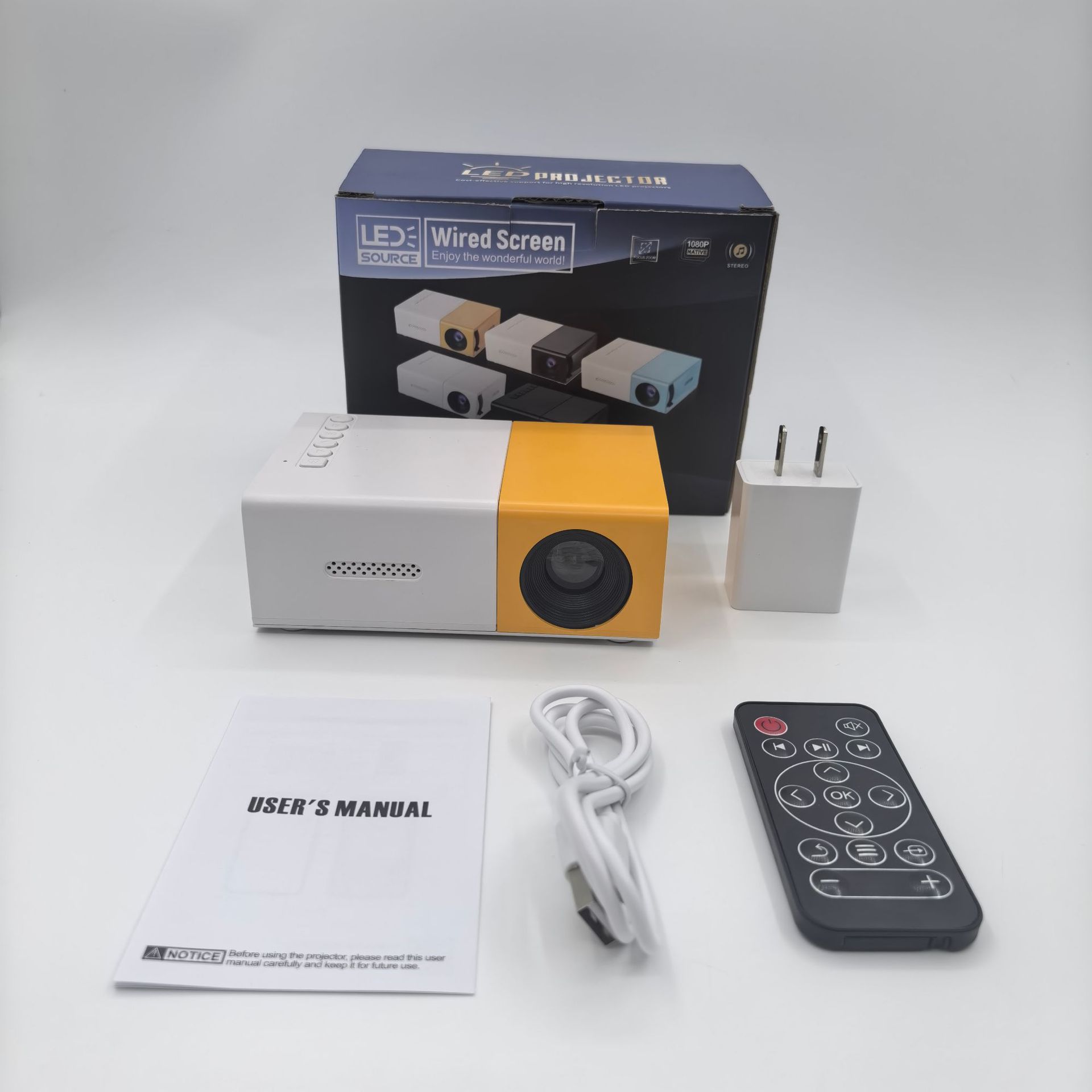 Mini Portable Home Projector