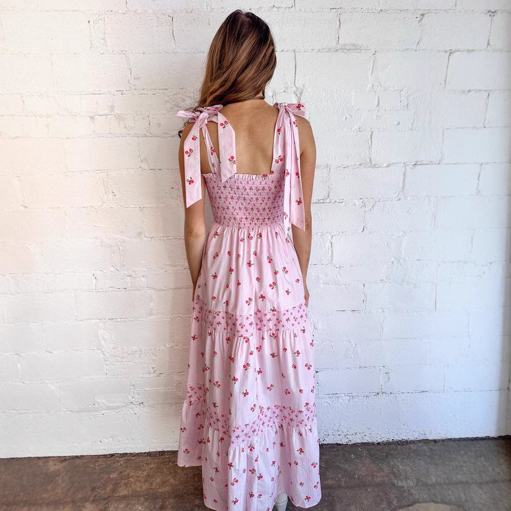 New Printed Cake Dress Womens Clothing