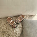 Girls' Sen Series Floral Velcro Retro Cloth Shoes