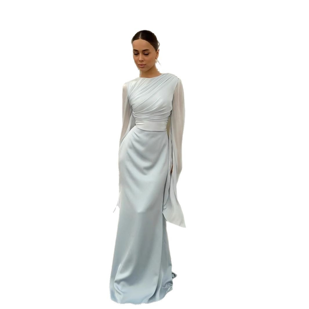 Polyester Long Sleeve Dress Dress Women