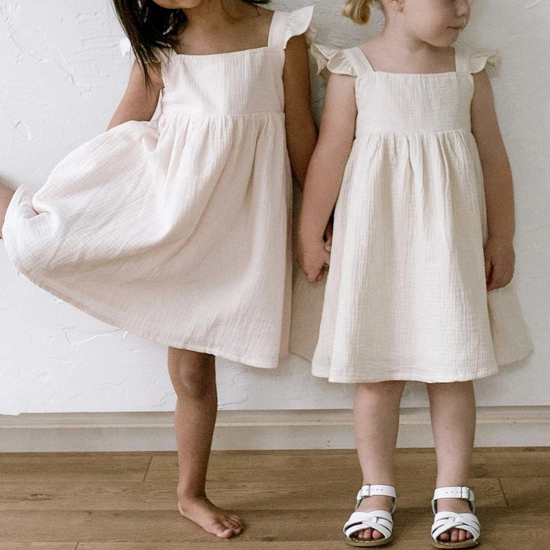Cotton Zou Cloth Cute Loose A- Line Skirt