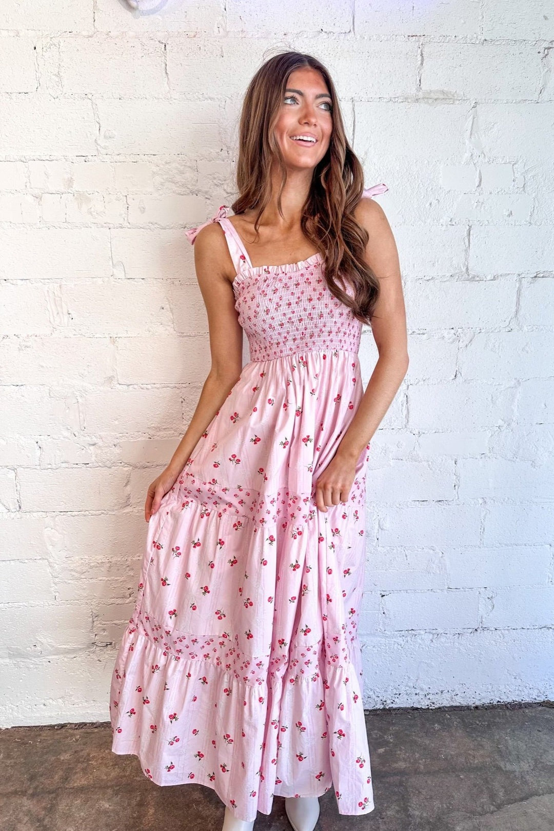 New Printed Cake Dress Womens Clothing